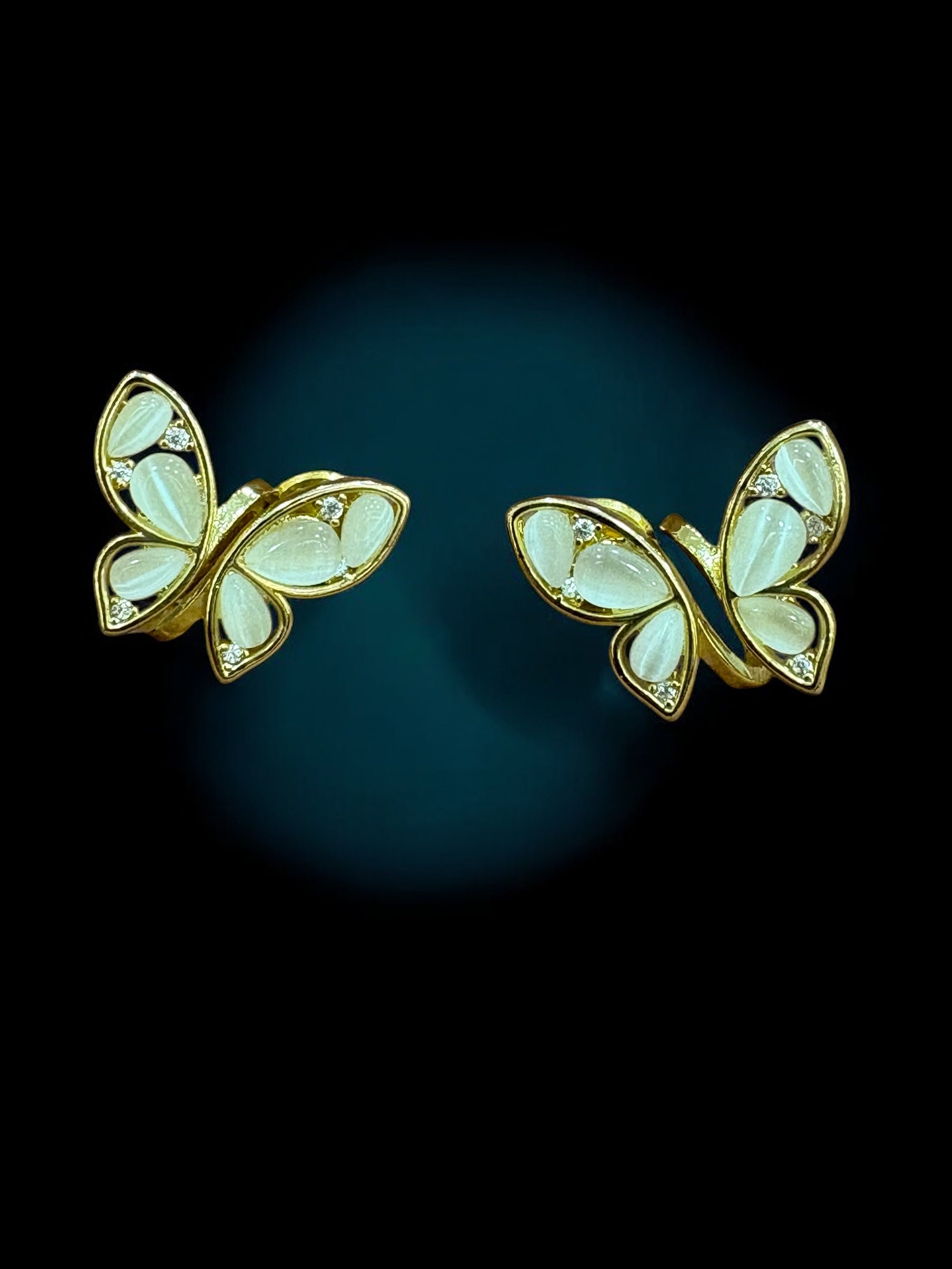 Elegant Butterfly Stud Earrings